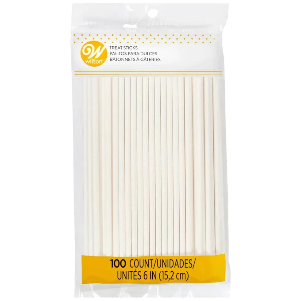 100 Palitos de Piruletas 15 cm - Wilton