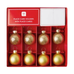 Adornos Navideños para Tarjetas Cascanueces 8 ud