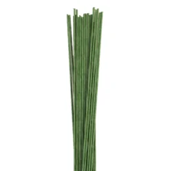 Alambre para Flores en color Verde Calibre 30 - 50 ud