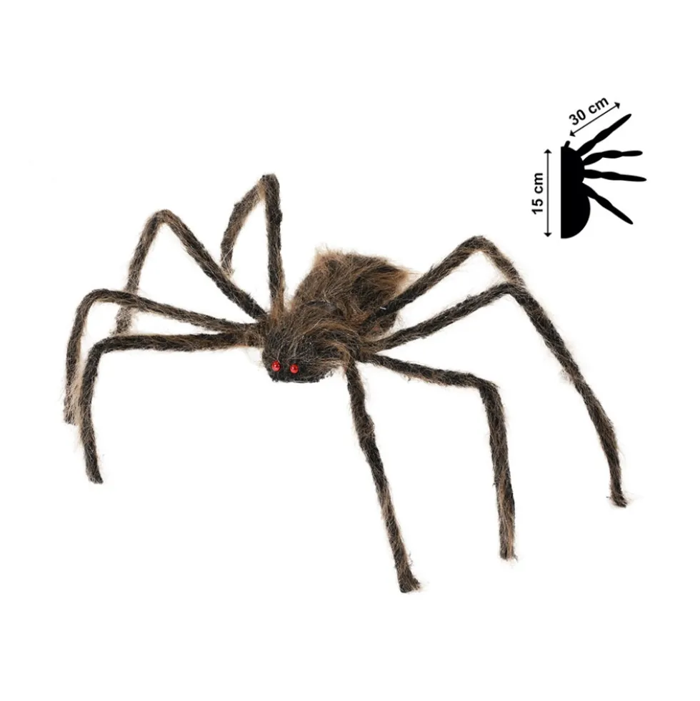 Araña Peluda Decorativa 70 cm