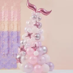 Arco de Globos Cola de Sirena