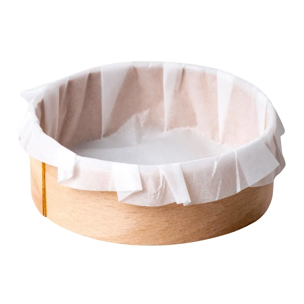 Aro de Madera con Molde de Papel - 10 x 3 cm