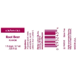 Aroma Concentrado Cerveza de Raiz / Root Beer 3,7 ml - Lorann