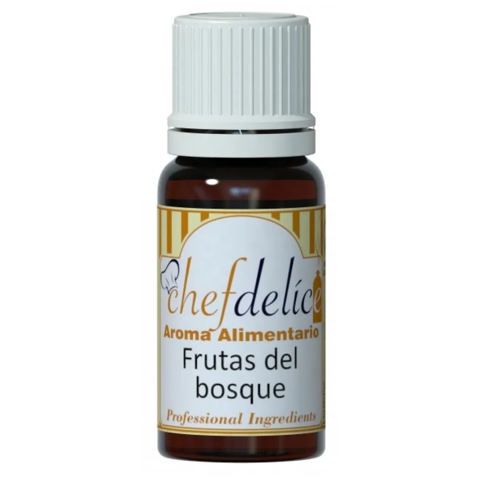 Aroma concentrado de Frutos del Bosque 10 ml - Chef Delice