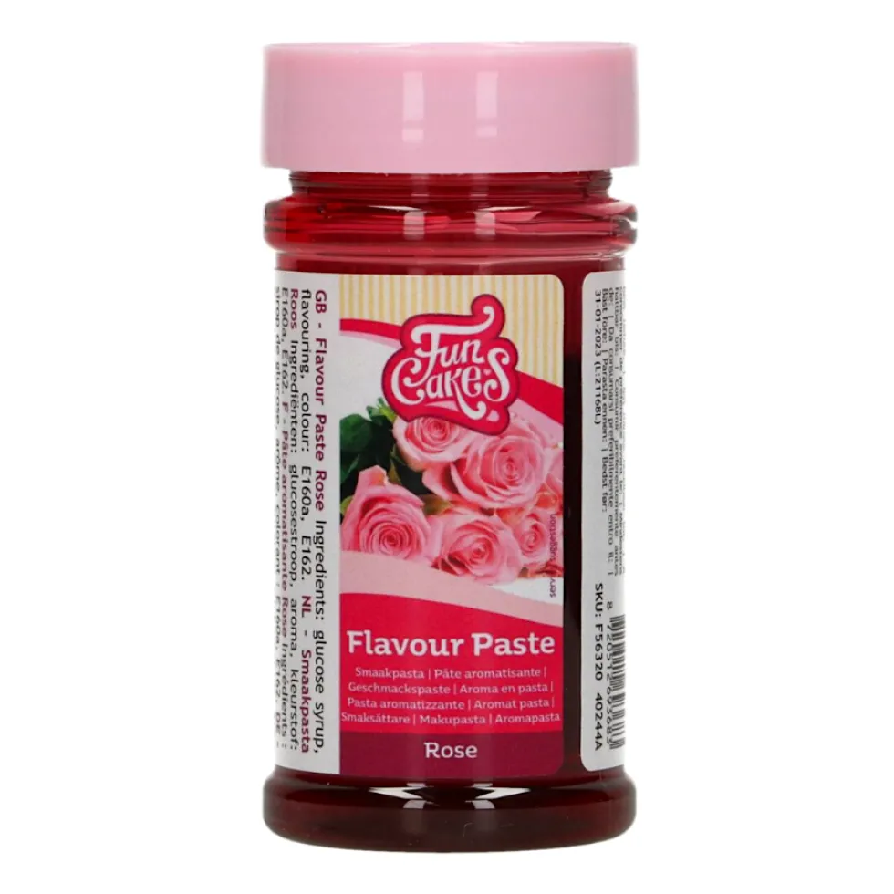 Aroma en Pasta Rosas 100 gr - Funcakes