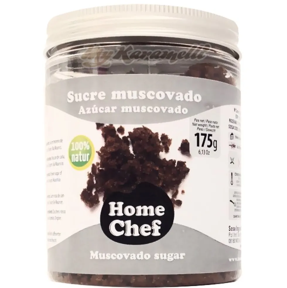 Azúcar Moscovado 350 gr - Home Chef
