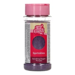 Azúcar de Grano Fino Morado 80 gr - Funcakes