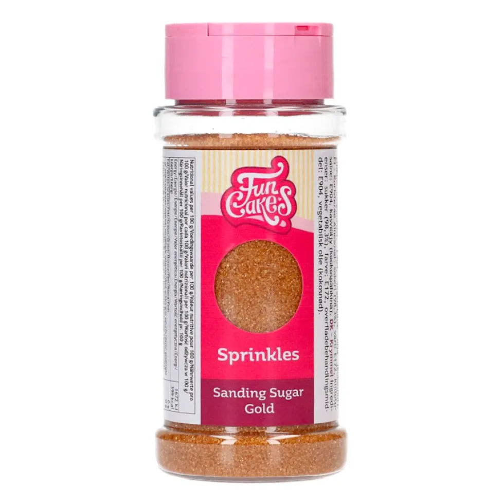 Azúcar de Grano Fino Oro 80 gr - Funcakes