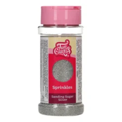 Azúcar de Grano Fino Plata 80 gr - Funcakes