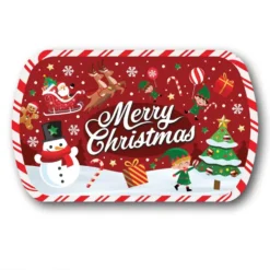 Bandeja para Dulces Merry Christmas 39 x 24 cm