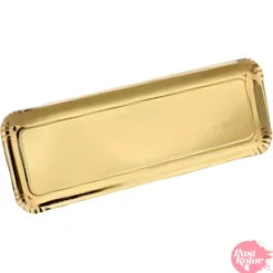 Bandeja Rectangular Dorada 45 x 13 cm - Pastkolor
