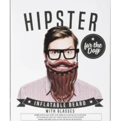 Barba inflable con Gafas