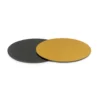 Base para Roscón de Reyes Negro/oro 25 cm