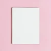 Base Rectangular Blanca de Madera 30 x 25 cm 2 ud