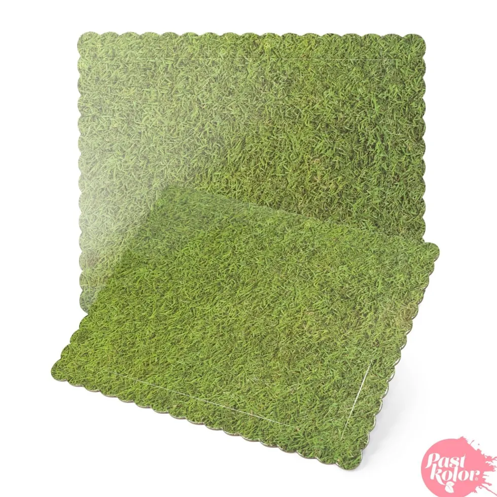 Base Rectangular Césped 30 x 25 cm x 3 mm Grosor