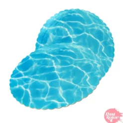 Base Redonda Agua 30 cm x 3 mm Grosor