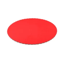 Base Redonda para Tarta Roja 25 cm