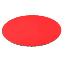 Base Redonda para Tarta Roja 35 cm