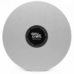 Base Rígida Redonda Plata Mate 25 cm x 3 mm