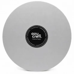 Base Rígida Redonda Plata Mate 30 cm x 3 mm