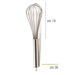 Batidor de Mano Acero Inoxidable 30 cm - Ibili