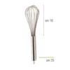 Batidor de Mano Acero Inoxidable 25 cm