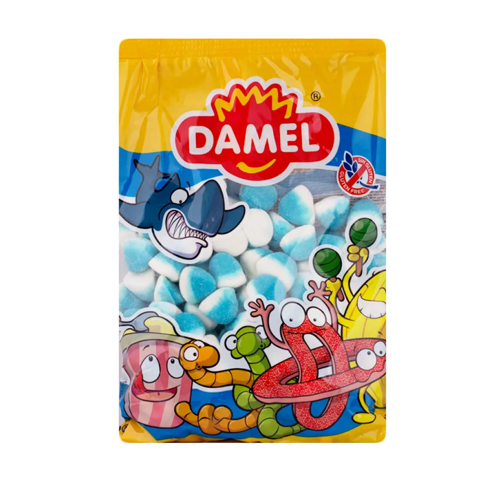 Besitos de Gominola Azules 1 Kg