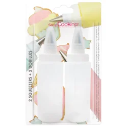Biberones Dosificadores con Boquillas - Scrapcooking
