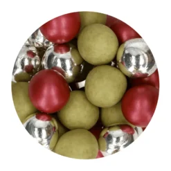 Bolas Crujientes de Chocolate Holly Jolly 130 gr - Funcakes