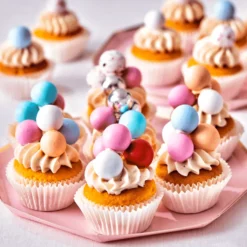 Bolas Crujientes de Chocolate Melocotón Mate 130 gr - Funcakes