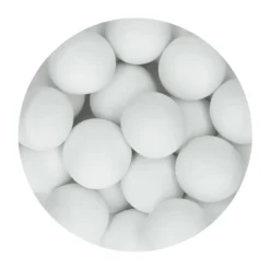 Bolas Crujientes de Chocolate Blanco Mate 130 - Funcakes