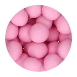 Bolas Crujientes de Chocolate Rosa Mate 130 gr