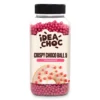 Bolitas Crujientes de Chocolate Blanco Sabor Fresa 5 mm - 450 g