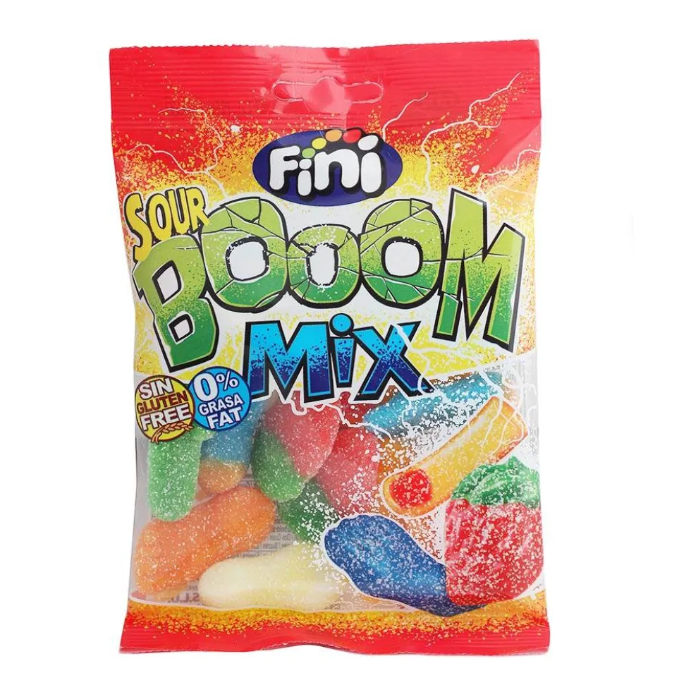 Bolsa de Gominolas Sour Booom Mix 90 gr - Fini