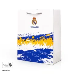 Bolsa Regalo Real Madrid Afición 26 x 12 x 32 cm