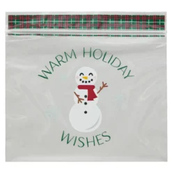 Bolsas para Dulces (Cierre Zip) Muñeco de Nieve 20 u - Wilton