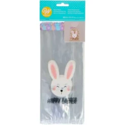 Bolsas para Dulces Conejo de Pascua 20 ud - Wilton