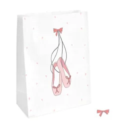 Bolsas de Papel con Pegatinas Little Dancer 4 ud