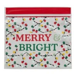 Bolsas Herméticas para Dulces Merry & Bright 20 ud