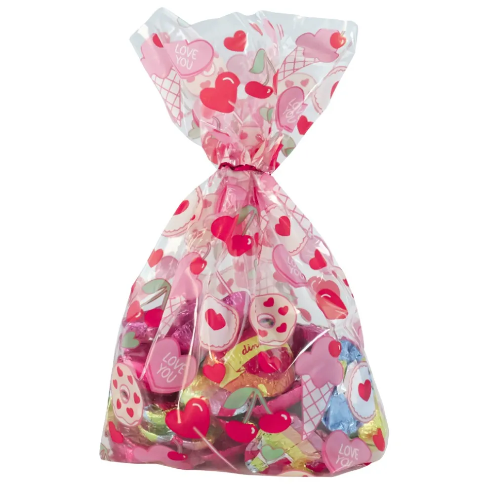 Bolsas para dulces Hello Valentine 20 ud - PME