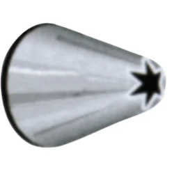Boquilla #16 Estrella abierta acero inox.