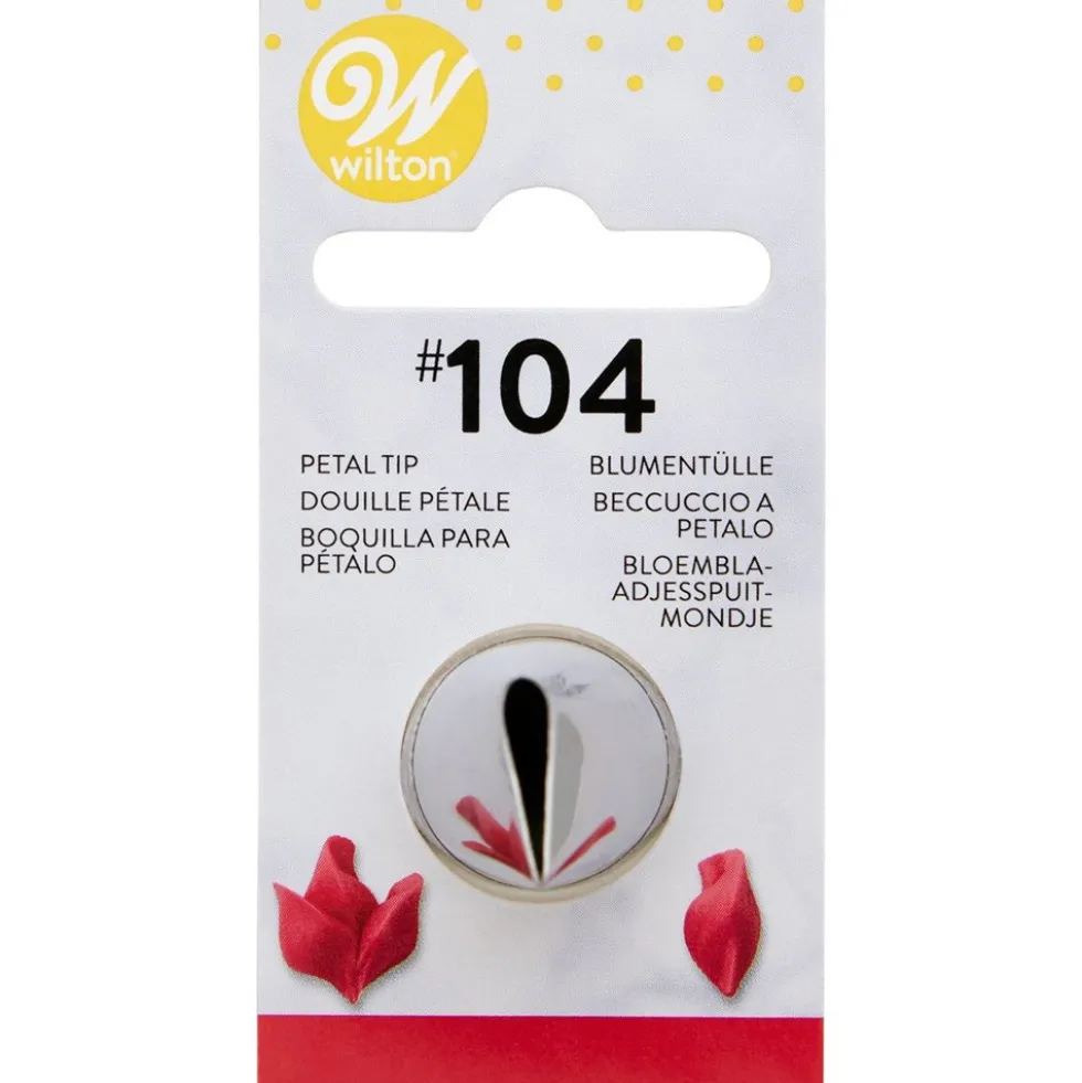 Boquilla #104 Pétalo Estándar - Wilton