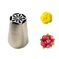 Boquilla de Acero Inoxidable - Tulipán (5 Petalos) Nº2