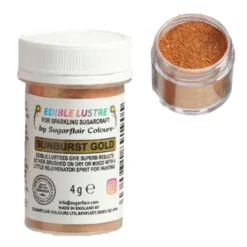 Brillo Comestible Oro Bronce 4 gr - Sugarflair