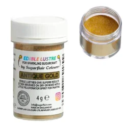 Brillo Comestible Oro Viejo 4 gr - Sugarflair