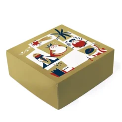 Caja para Roscón de Reyes Frontal Abatible 35 cm