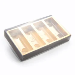 Caja con Tapa Transparente Denver 12 Bombones