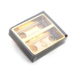 Caja con Tapa Transparente Denver 6 Bombones