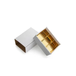 Caja para Bombones Blanca Berlín 10,5 cm