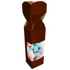 Caja para Bombones y Macarons con Ventana
